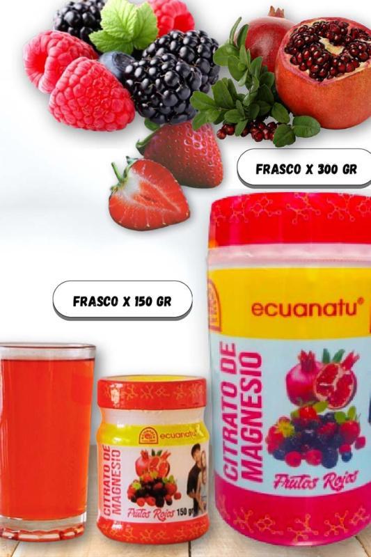 CITRATO DE MAGNESIO SABOR A FRUTOS ROJOS